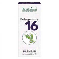 Polygemma 16 pentru plamani, 50ml, Plant Extrakt